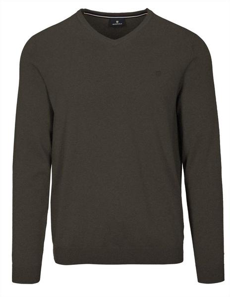 (S) NOS V-Pullover - 701/701 CHOCOLATE MEL.