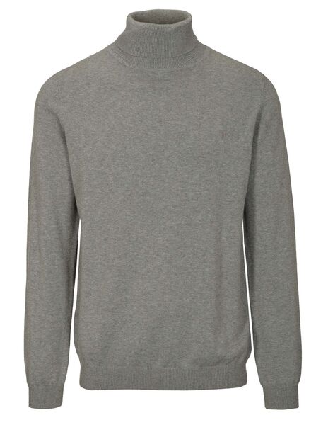 Rollkragenpullover mit Kaschmir-Anteil
