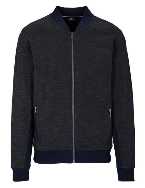 Baseball Sweat cardigan - 606/BLUE NAVY