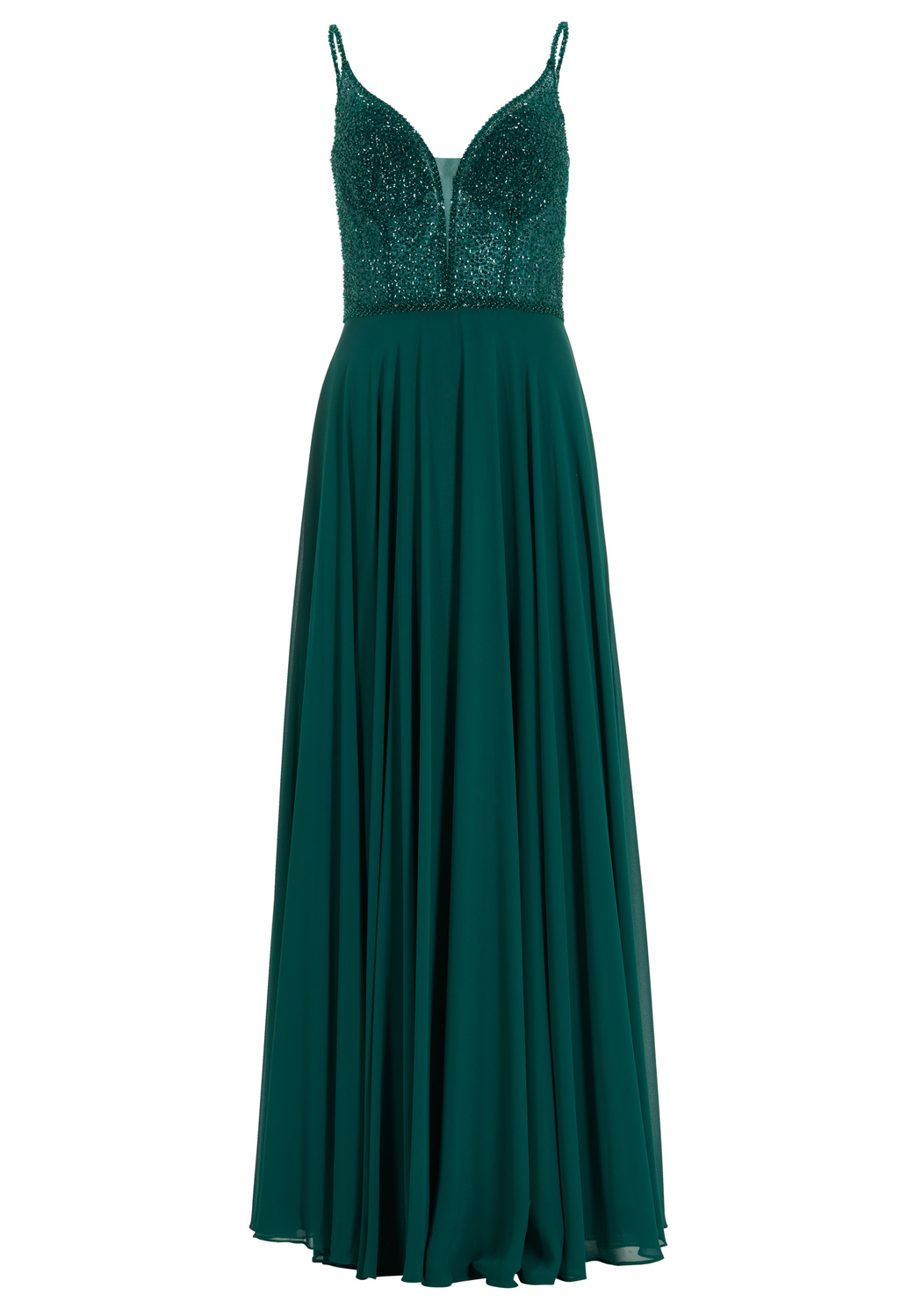 Abendkleid aus Materialmix female