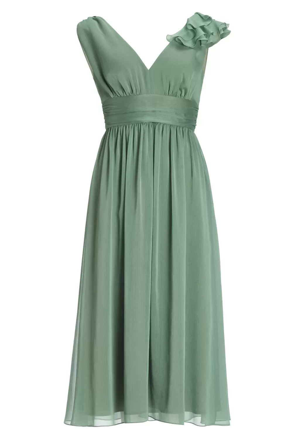 Cocktailkleid aus Crinkle Chiffon m female