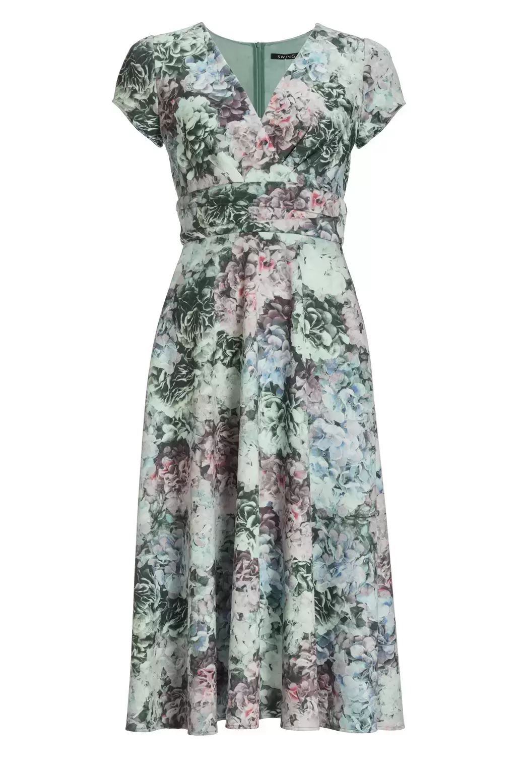 Cocktailkleid aus floral bedrucktem female
