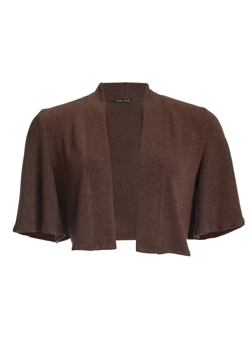 Jersey Bolero mit weiten Ärmeln female