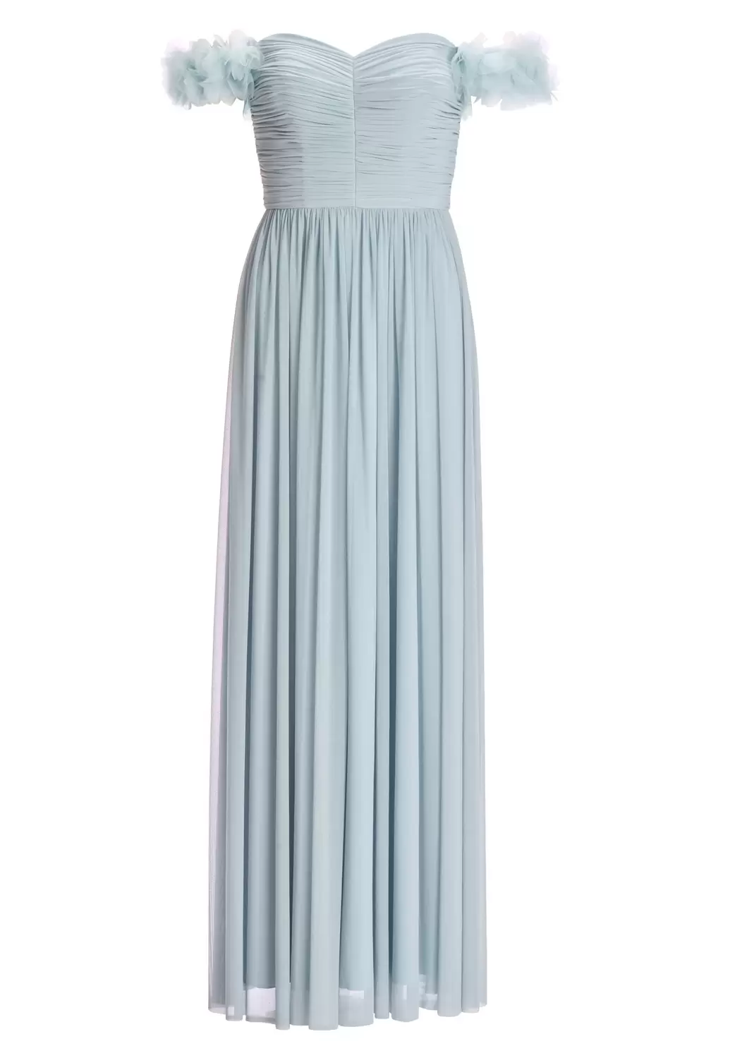 Off-Shoulder Abendkleid mit Blütena female