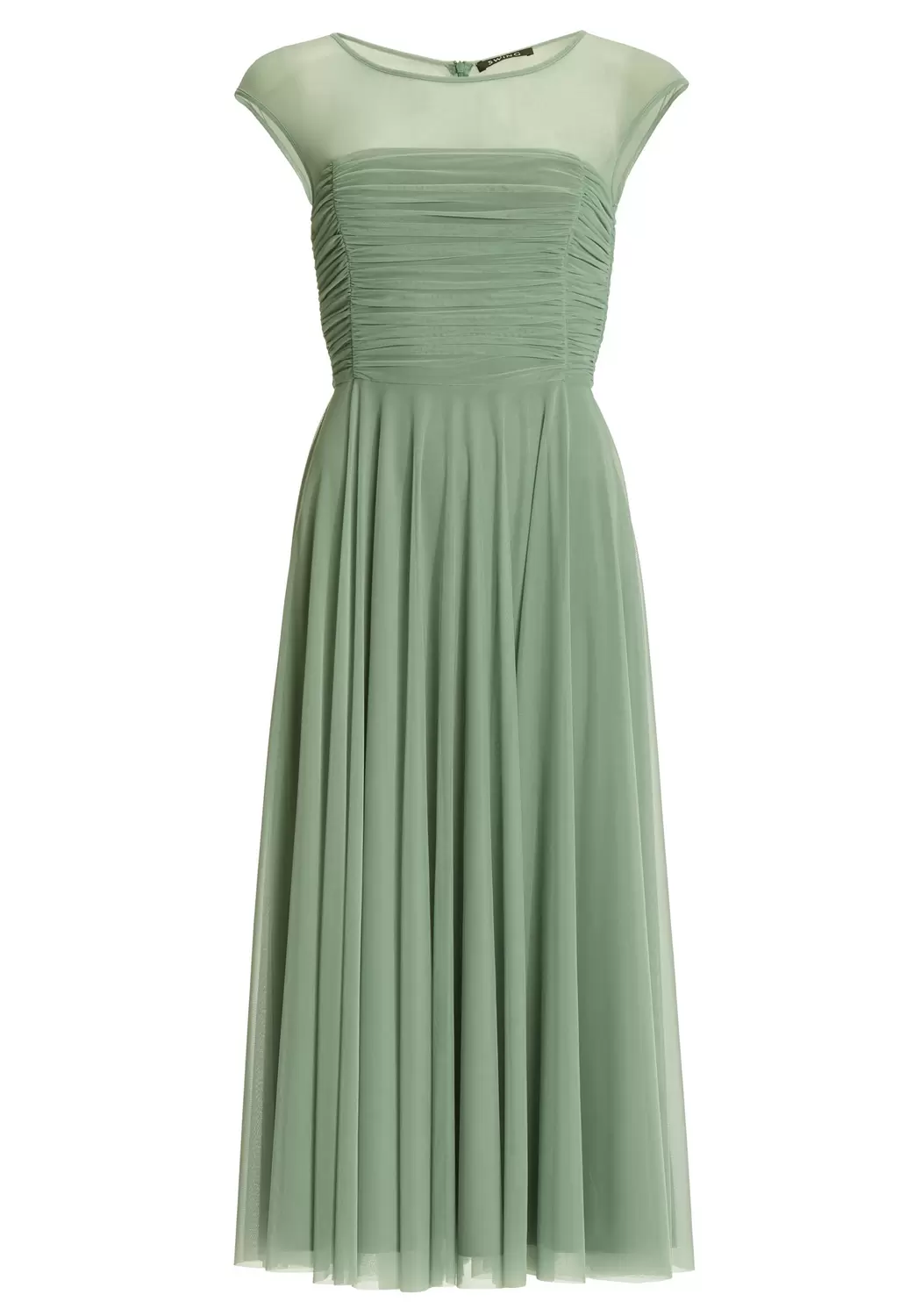 Cocktailkleid aus Mesh mit geraffte female