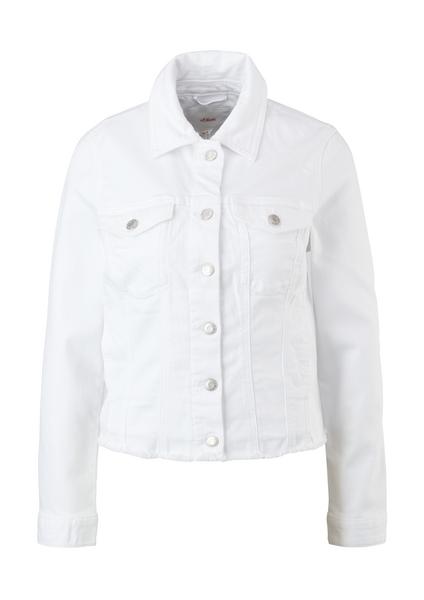 Jacke langarm - 01Z8/White Deni