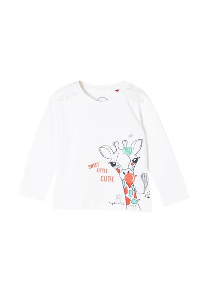 T-Shirt langarm - 0100/White