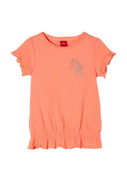 T-Shirt kurzarm - 2042/light oran