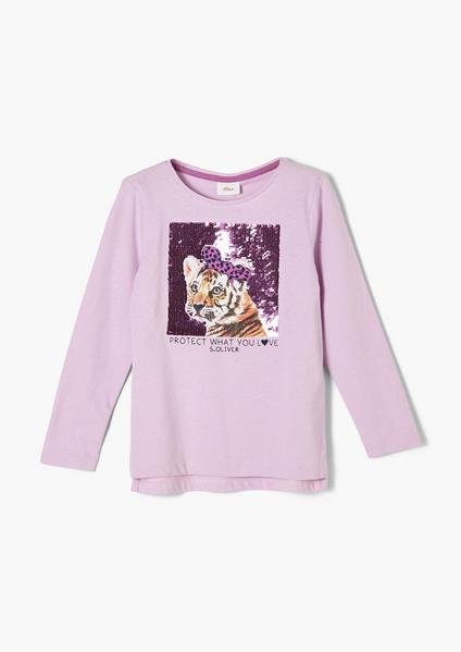 T-Shirt langarm - 4222/light pink