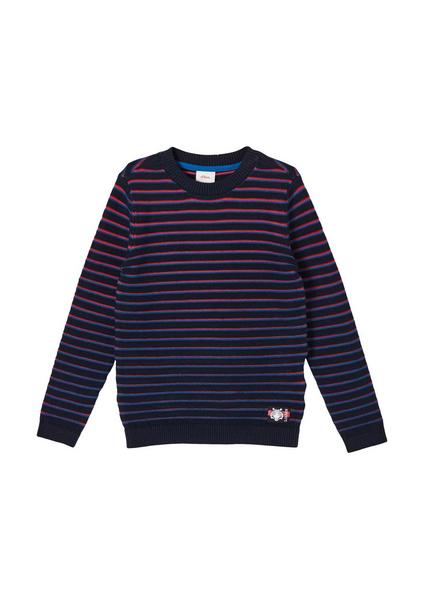 Pullover langarm - 59G6/dark blue