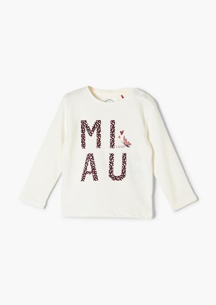 T-Shirt langarm - 0210/Ecru