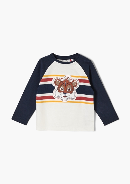 T-Shirt langarm - 0210/Ecru