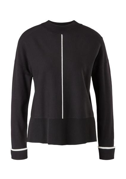 Pullover langarm - 9999/TRUE BLACK