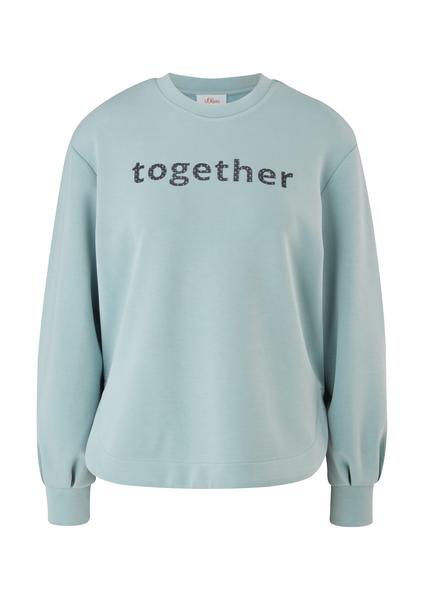 Sweatshirt langarm - 72D0/Aqua Blue