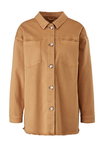 Jacke langarm - 84Z4/brown str