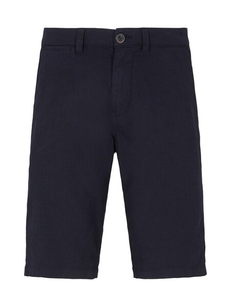 structured bermuda - 29298/navy black dobby