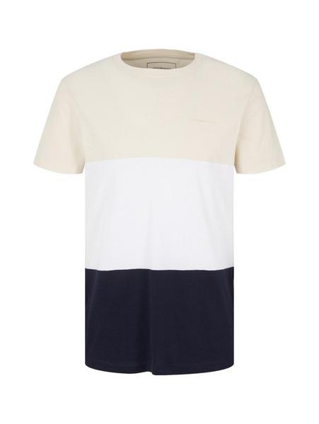 cutline t-shirt - 13808/Creme
