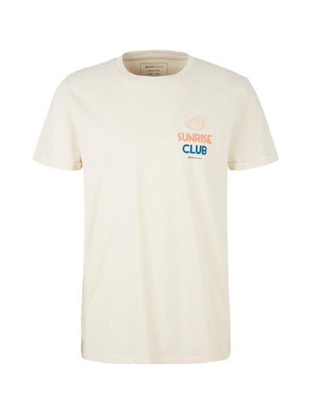 printed t-shirt - 13808/Creme