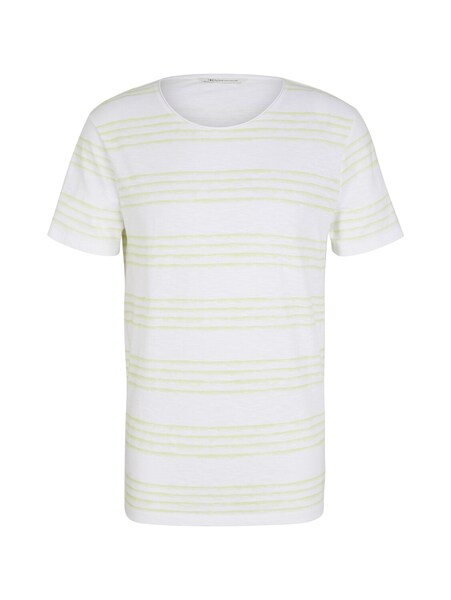 striped t-shirt - 29989/pastel green watery strip