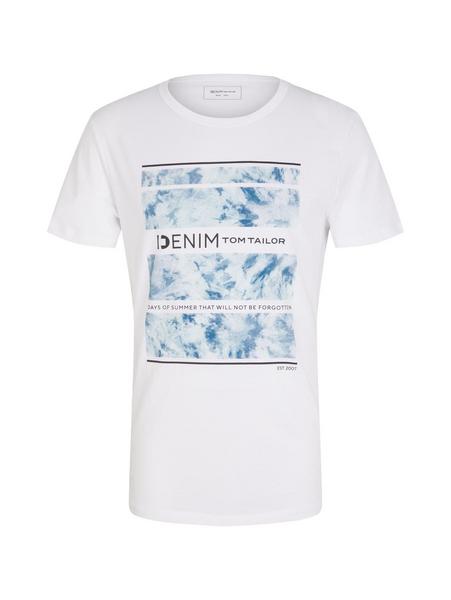 printed t-shirt - 20000/White