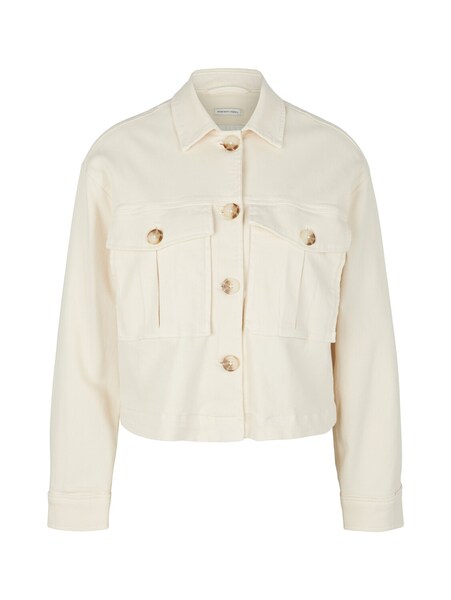 modern cropped jacket - 29511/soft neutral beige