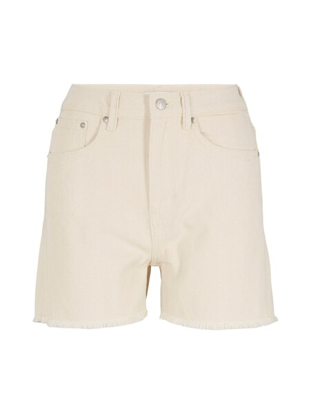 Mom fit denim shorts - 22569/unbleached natural bu