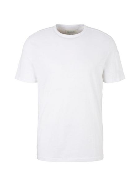 t-shirt with sleeve pocket - 20000/White
