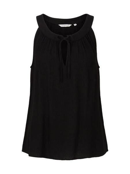 blouse top - 14482/deep black