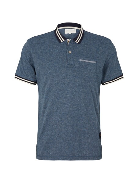 inject t-shirt with collar - 29817/navy blue injec