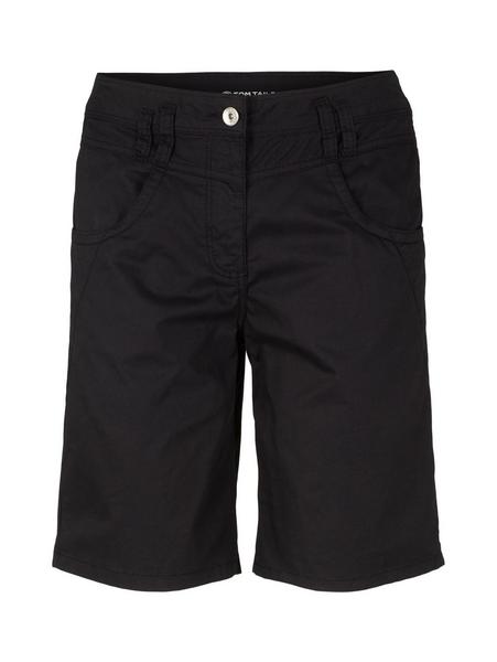 Tom Tailor Chino Bermuda - 14482/deep black