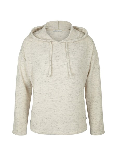 comfort t-shirt with hood - 30224/cloud grey melan