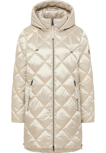 Mantel mit Kapuze Winter - 220/champagne