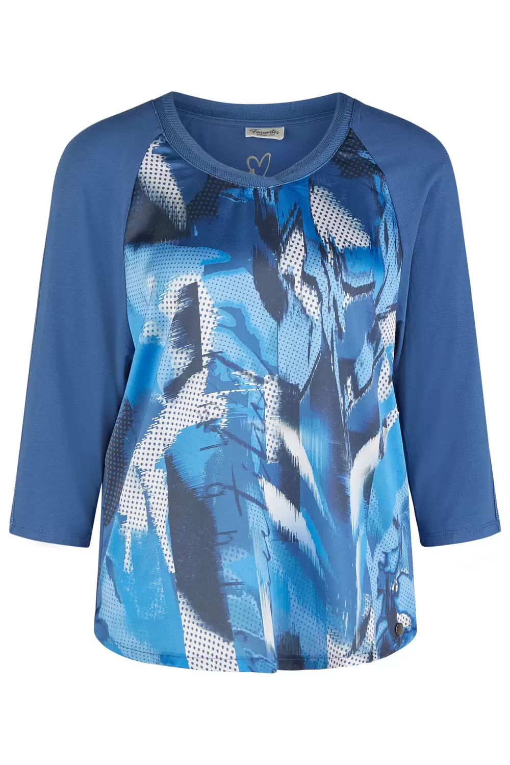 Shirt m. Bluseneinsatz liegend female