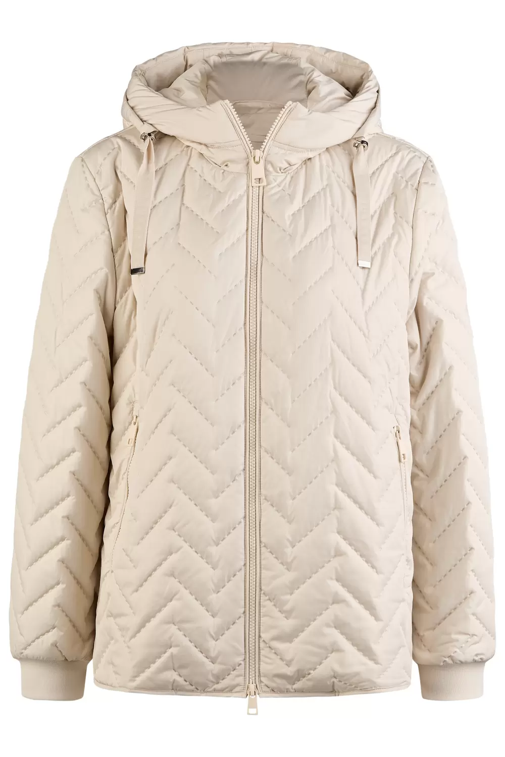 Steppjacke mit Kapuze