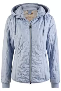 Steppjacke mit Kapuze