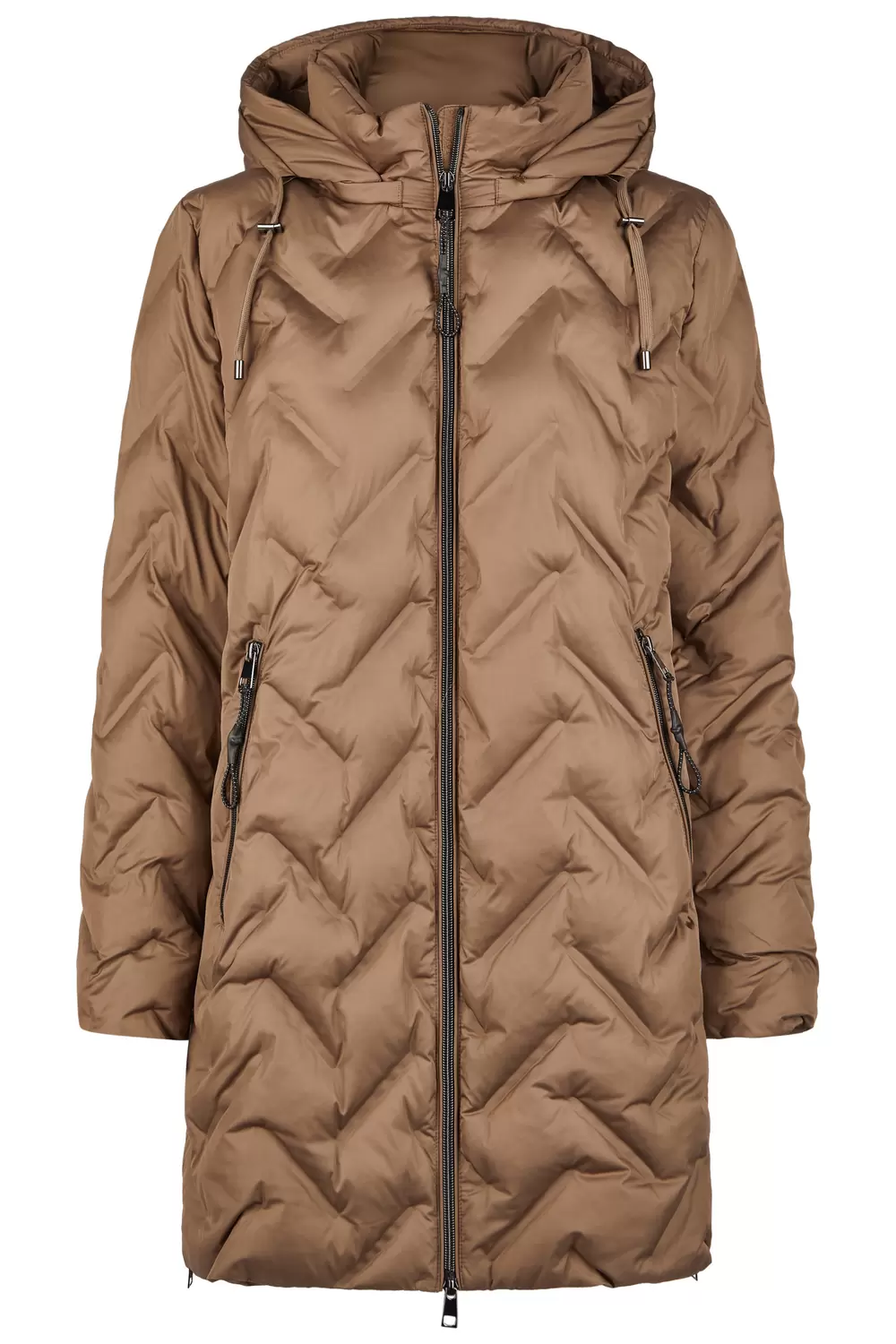 Lebek Jacke Winterjacke Kurzmantel Polar Pearls mit Kapuze