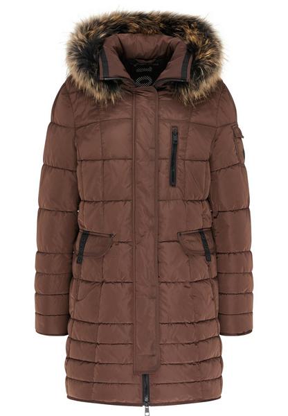 Jacke Down Free mit Kapuze ohne Pelz