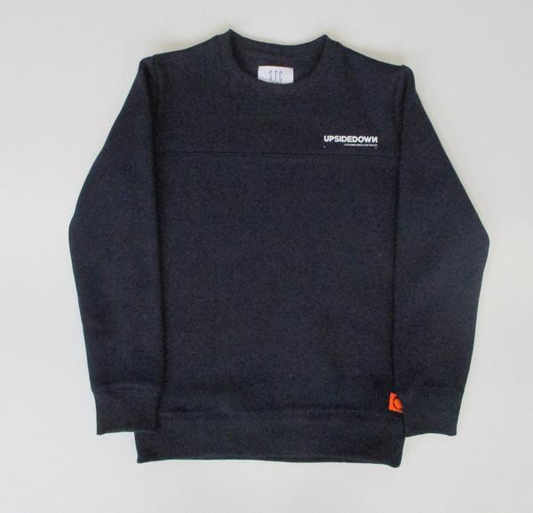 Kn.-Sweatshirt - 708/DARK TOFFEE