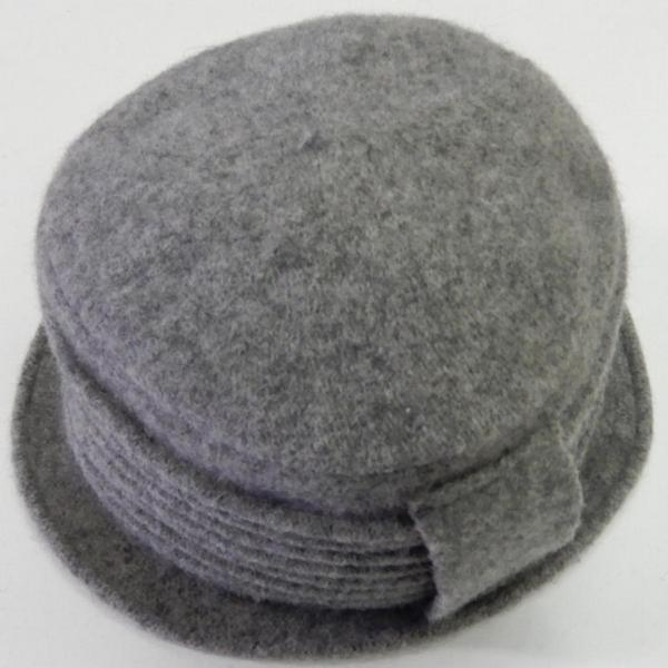 Wollhut m. Lasche - 807/GRAUMEL.