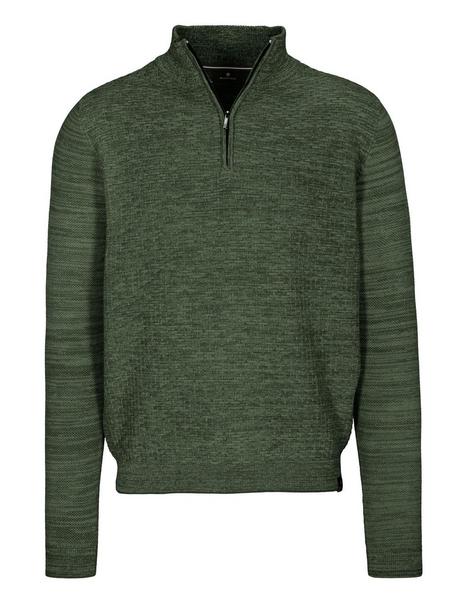 Zip Troyer Pullover - 518/PINE