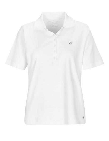 (S)NOS Poloshirt, 1/2 Arm, uni - 100/100 WEISS