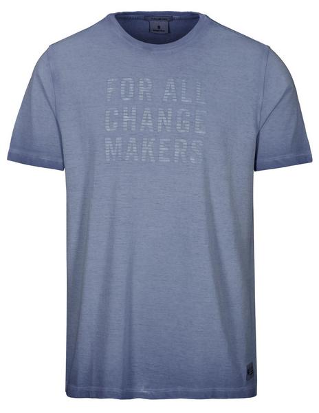 Rundhals T-Shirt 1/2 Arm - 609/BLUE NAVY