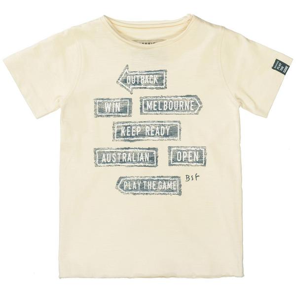 Kn.-T-Shirt Slim - 203/IVORY