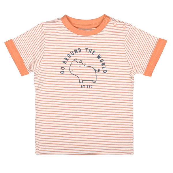 Kn.-T-Shirt - 420/ORANGE STR.