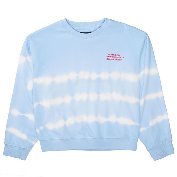 Md.-Sweatshirt,Batik - 612/ICE BLUE