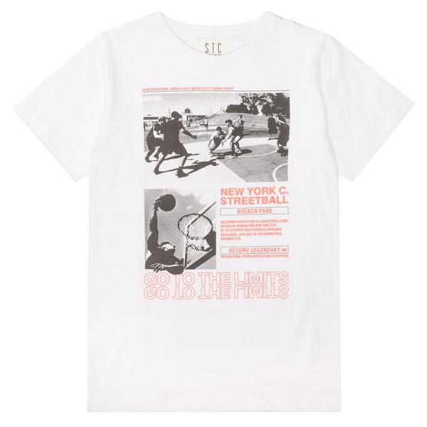 Kn.-T-Shirt, SLIM - 105/WHITE