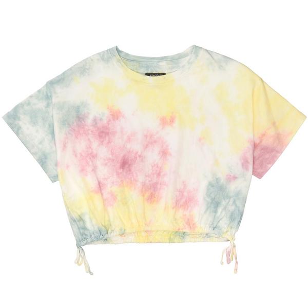 Md.-T-Shirt,Batik cropped - 304/VANILLE-BATIK