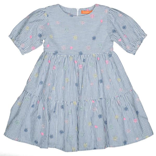 Md.-Kleid, Streifen - 610/MARINE-STR.