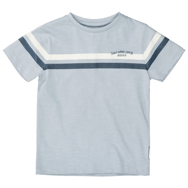 Kn.-T-Shirt - 607/MID BLUE