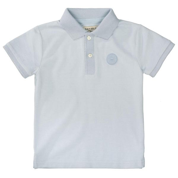 Kn.-Poloshirt - 607/MID BLUE